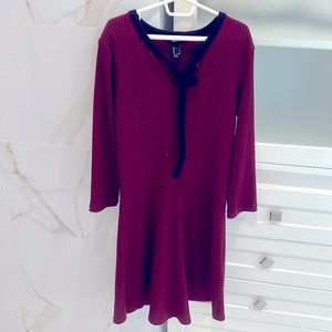 Cute red dress